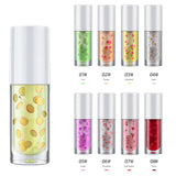 8 colors fruit lip oil