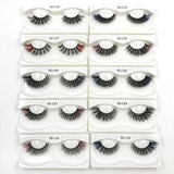 Colorful Imitation Mink Hair 18mm Fried Hair False Eyelashes