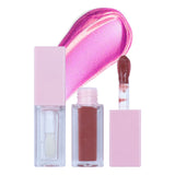 34 Colors Pink Square Cover Big Brush Lip Gloss #1-30