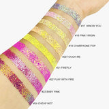 27 colors Chameleon Glitter eyeshadow gel