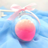 peach gradient beauty blender/sponge