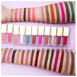 29 Colors Gold Lid Square Tube Liquid Lipsticks - MSmakeupoem.com