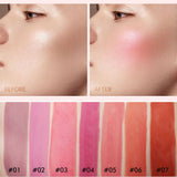 7 Colors Velvet  Mousse Blush Cream