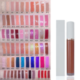 64 colors moisturizing lip glaze #1-#33