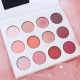 12 High Quality Nude White Eyeshadow Palette