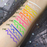 8 Colors Fluorescent Waterproof Liquid Eyeliner