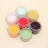 7 Flavors Transparent Tube Lip Scrub