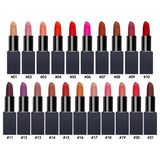 21 color black tube magnetic buckle lightweight moisturizing lipstick