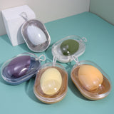 6 colors handheld space capsule makeup sponge