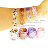 27 colors Chameleon Glitter eyeshadow gel