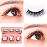 Reusable Self-Adhesive Eyelashes（3pcs）