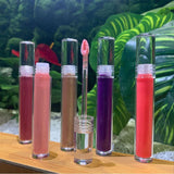 Popular 30 Color Transparent Moisturizing Lip Gloss / Shiny Lipgloss Logo Customized