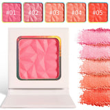 5 Colors Separately Packaged Powder Blusher (White Box)