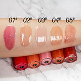 5 Colors Marble Fine Glitter Lip Gloss