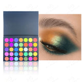 35 Colors Flowing Gold Night Luminous Eyeshadow Palette - MSmakeupoem.com