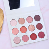 12 High Quality Nude White Eyeshadow Palette