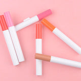 6 Pcs Cigarette Tube Non-stick Liquid Lipstick Set