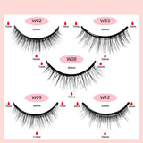 Reusable Self-Adhesive Eyelashes（3pcs）