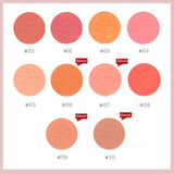 10 Colors Cat Paw Shape Blush - MSmakeupoem.com