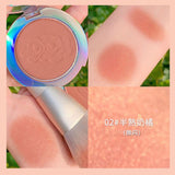 6 Colors Transparent Monochrome Blush