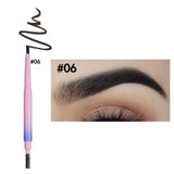 6 Colors gradient eyebrow pencil