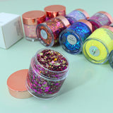 27 colors Chameleon Glitter eyeshadow gel