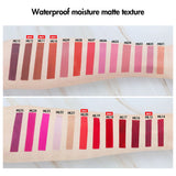 25 Colors Black Square Lid Matte Liquid Lipstick