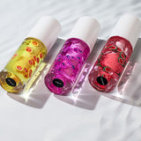 8 colors fruit lip oil