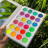 24 color spring and summer eyeshadow palette