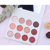 12 High Quality Nude White Eyeshadow Palette