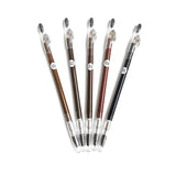 5 colors wooden eyebrow pencil