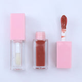 34 Colors Pink Square Cover Big Brush Lip Gloss #31-34