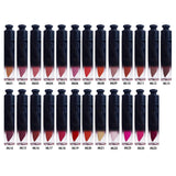 25 colors Black gradient tube liquid lipstick