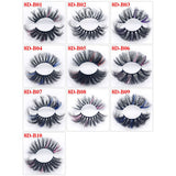 25mm fried hair colorful fluffy exaggerated imitation mink false eyelashes