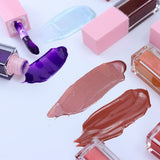 34 Colors Pink Square Cover Big Brush Lip Gloss #31-34