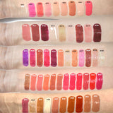 52 colors white square tube moisturizing lip gloss（#1-#26）