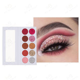 10 Colors White Eyeshadow Palette - MSmakeupoem.com