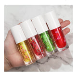 8 colors fruit lip oil