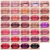 34 colors glitter gradient square tube lip gloss（#1-#22）