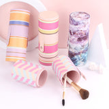 12 colors PU waterproof and dustproof makeup brush holder