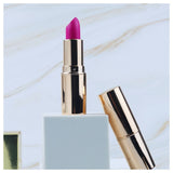 8 Color Matte Golden Round Tube Lipstick