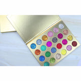 24 Colors Golden Glitter Eyeshadow Palette