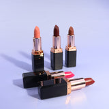 8 color black square tube matte lipstick