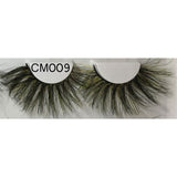 25mm 3D Mink Hair Colorful Eyelashes