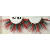 25mm 3D Mink Hair Colorful Eyelashes