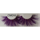 25mm 3D Mink Hair Colorful Eyelashes