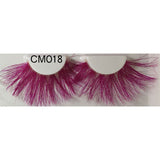 25mm 3D Mink Hair Colorful Eyelashes