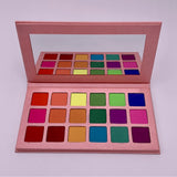 18 Colors Pink Eyeshadows Palette - MSmakeupoem.com