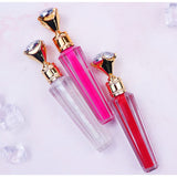 10 Colors Diamond Gold Lid Lip Gloss / Beauty Lipgloss Wholesale