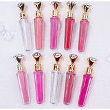 10 Colors Diamond Gold Lid Lip Gloss / Beauty Lipgloss Wholesale